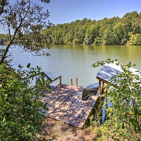 Lakefront Mountain Rest Cottage With Gas Fireplace! Walhalla Esterno foto