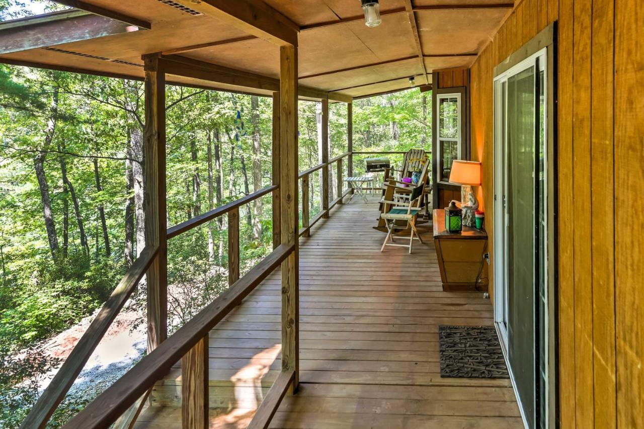 Lakefront Mountain Rest Cottage With Gas Fireplace! Walhalla Esterno foto