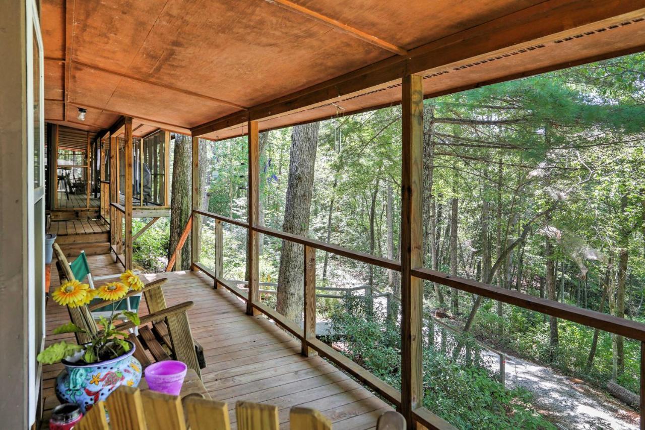 Lakefront Mountain Rest Cottage With Gas Fireplace! Walhalla Esterno foto